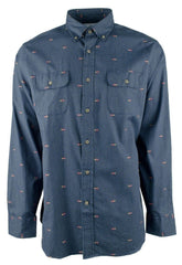 Southern Tide Men's Straight Shooter Button Down Shirt True Navy